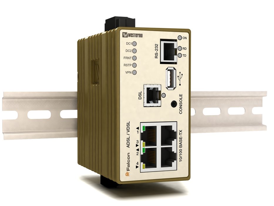 Falcon: 's werelds eerste VDSL2 router voor industriële toepassingen